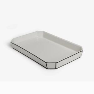 Odeme Jewelry Tray & Dish Set Off White Rectangle Catchall